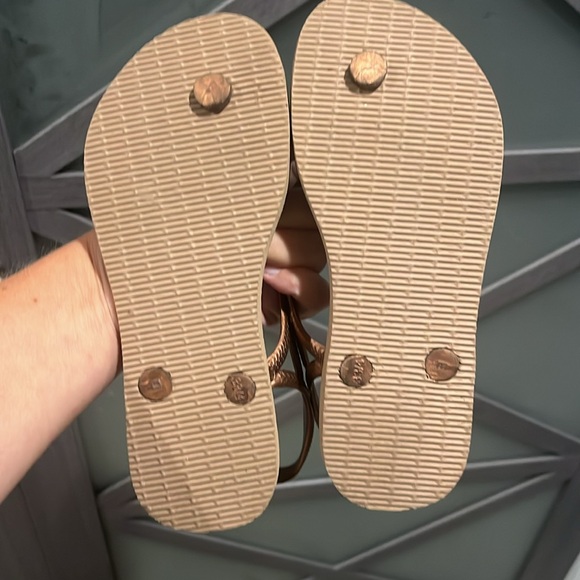 Havaianas thong sandals bronze color - Picture 6 of 6